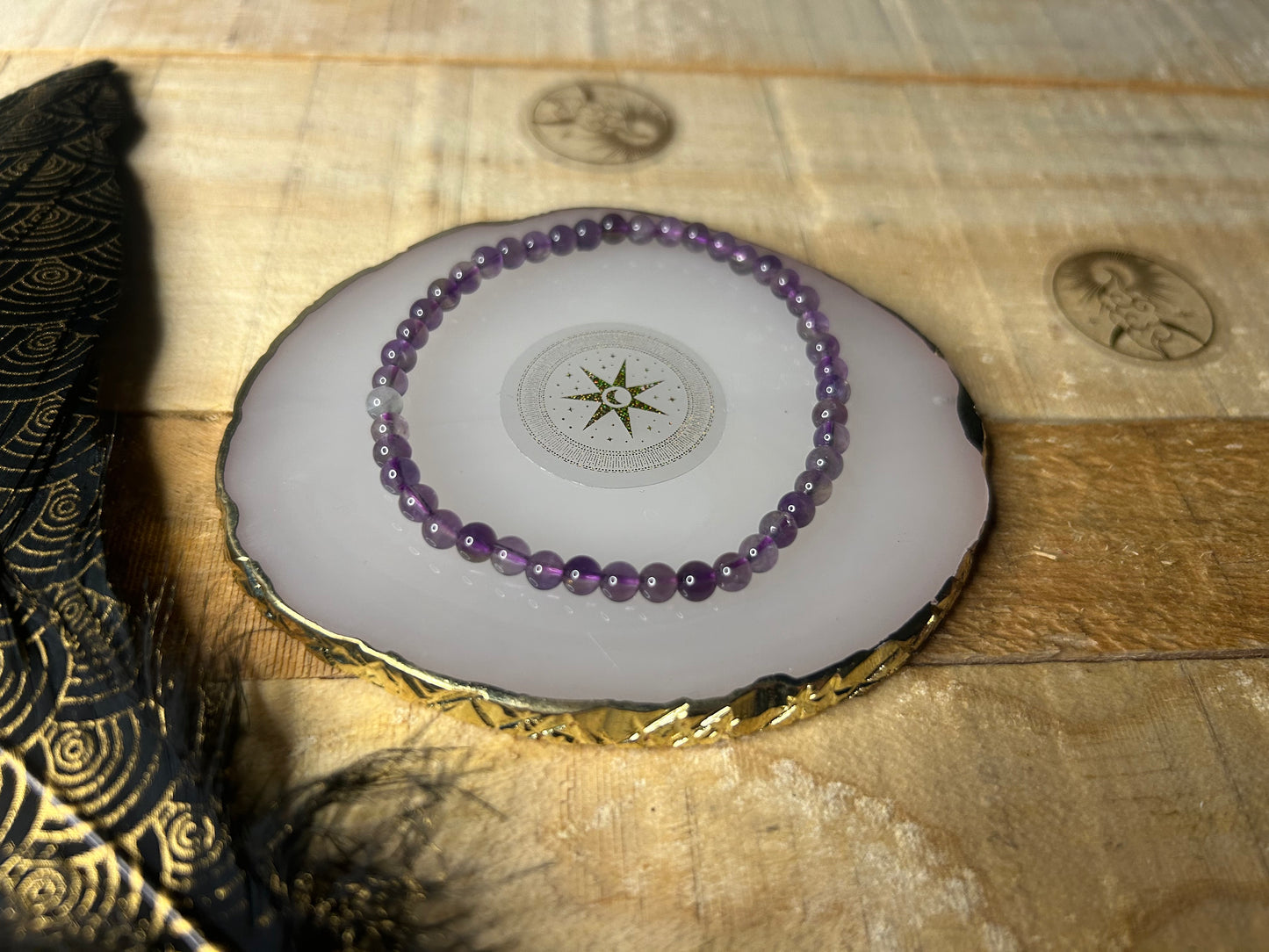 Bracelet Améthyste • Paix & Intuition