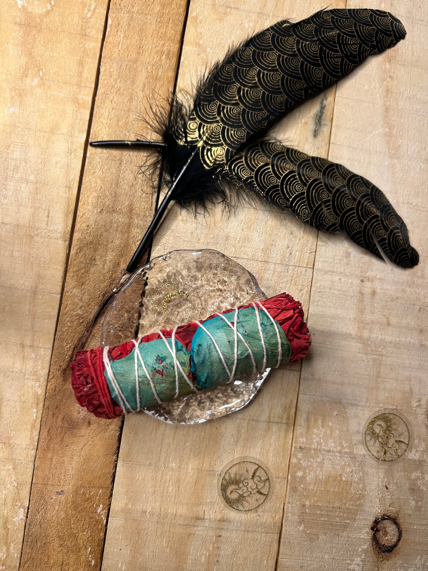 Encens Sang de Dragon utilisé pour rituel de protection et d’ancrage