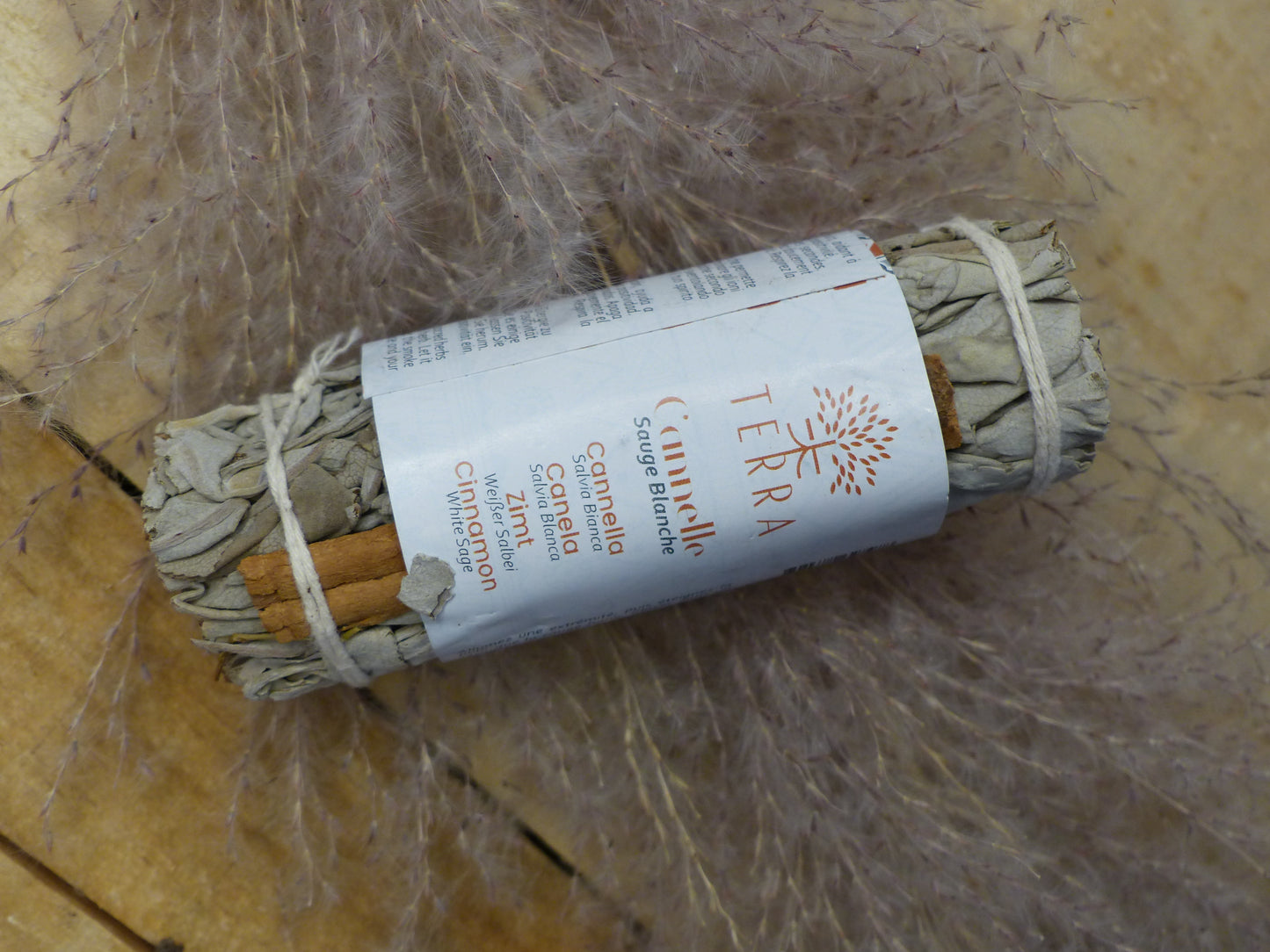 Fagot Sauge Blanche & Cannelle – 25-30g – 10 cm