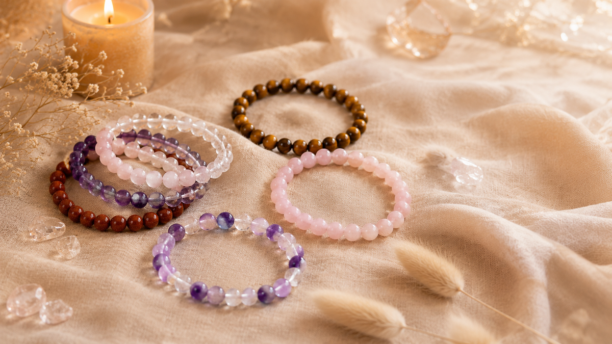 Bracelets énergétiques en pierres naturelles