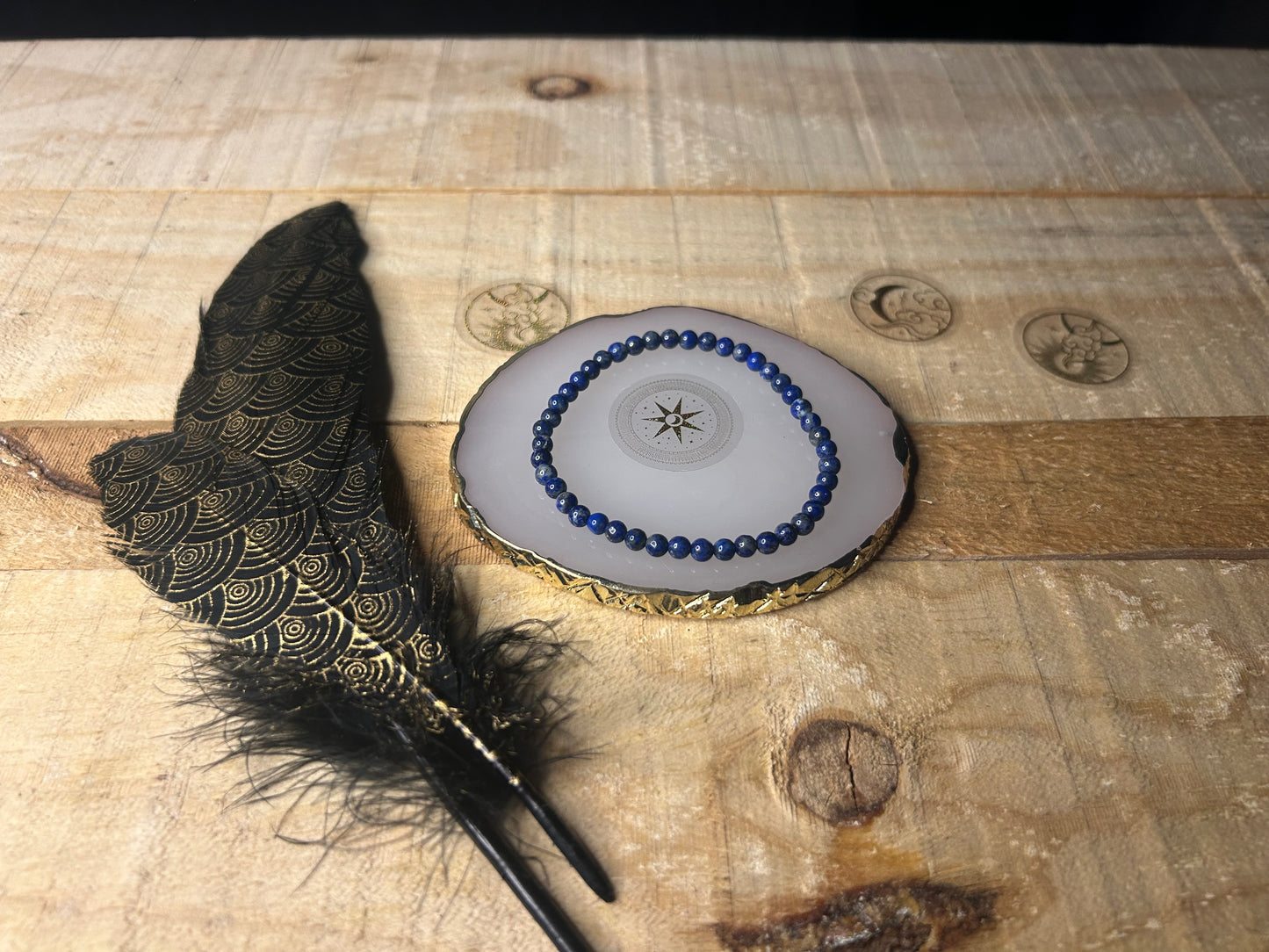 Bracelet Lapis-Lazuli • Communication & Confiance