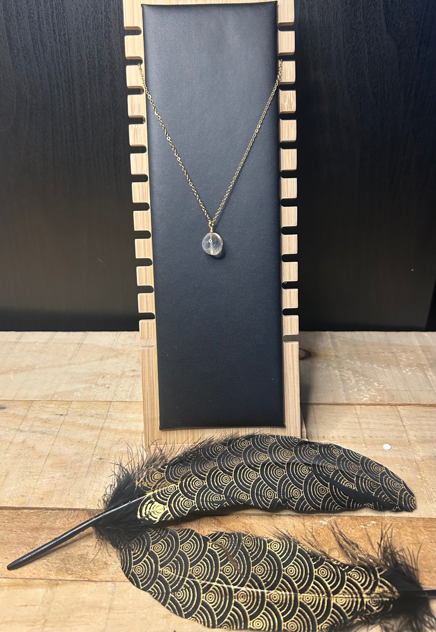 Collier “Clarté & Lumière” – Cristal de Roche Naturel