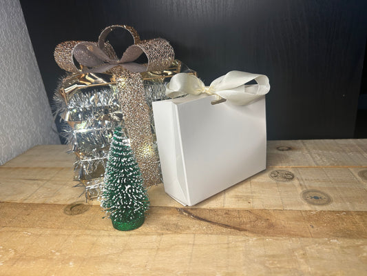 Pochette cadeau avec ruban