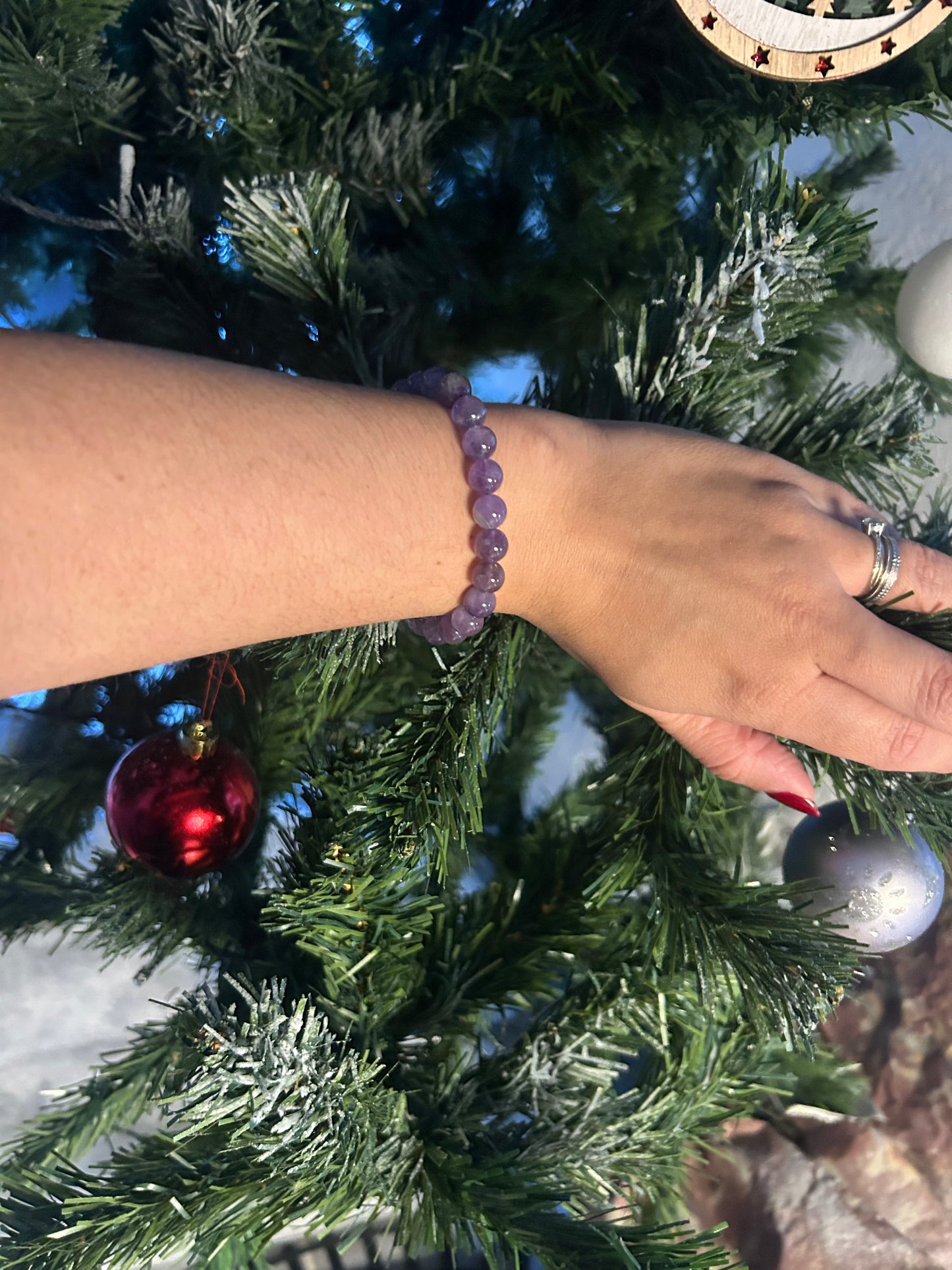 Bracelet Améthyste • Paix & Intuition