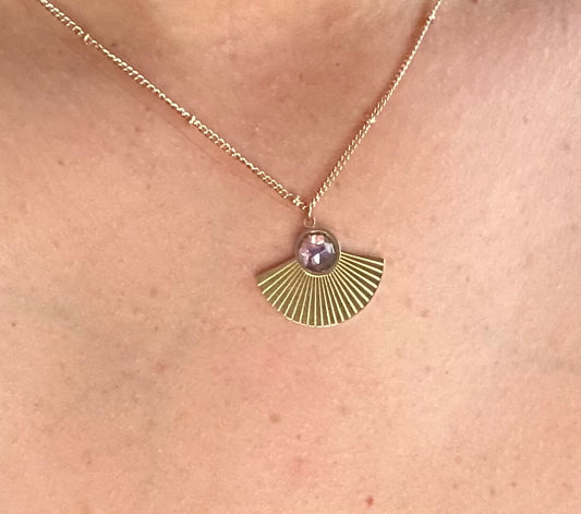 Collier Rayon de Lumière Doré