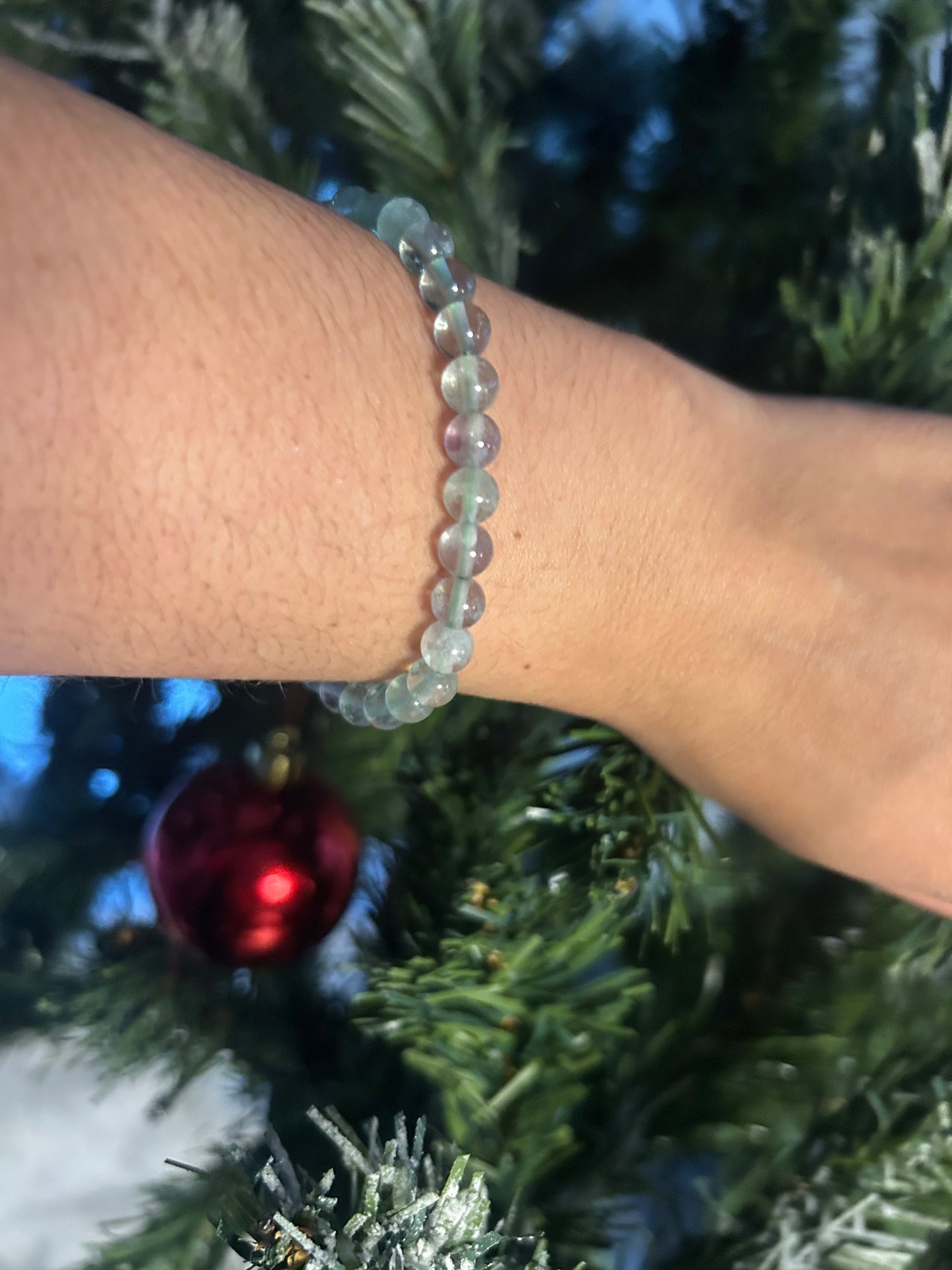 Bracelet Fluorine Verte • Clarté & Équilibre