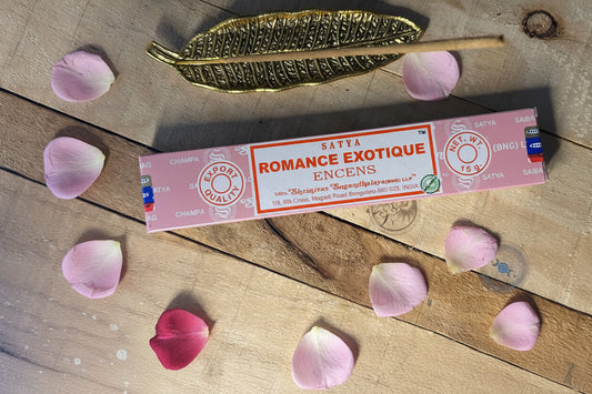 Encens romantique pour créer une ambiance douce et harmonieuse