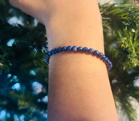 Bracelet Lapis-Lazuli • Communication & Confiance