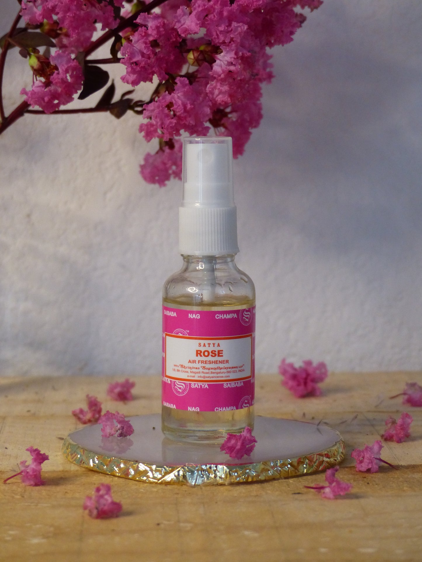 Vaporisateur d’ambiance à la rose