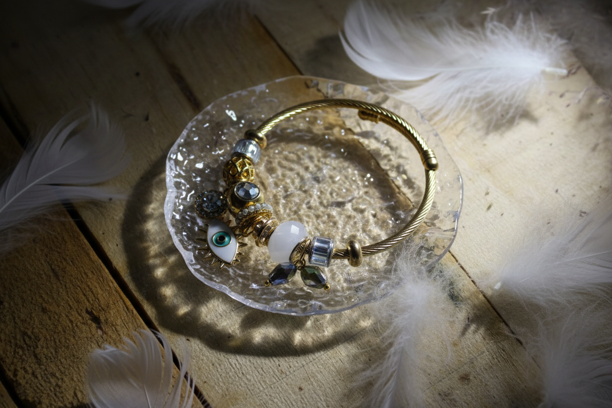 Ambiance zen avec Bracelet Œil Bleu