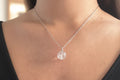 Collier en cristal de roche naturel favorisant la clarté, la lumière intérieure et l’équilibre énergétique