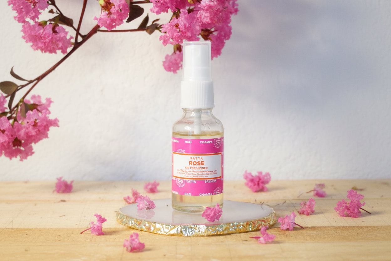Spray parfumé Rose – Brume florale 30 ml pour purifier et parfumer l’espace