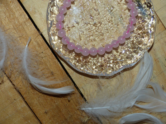 Bracelet Douceur – Quartz Rose