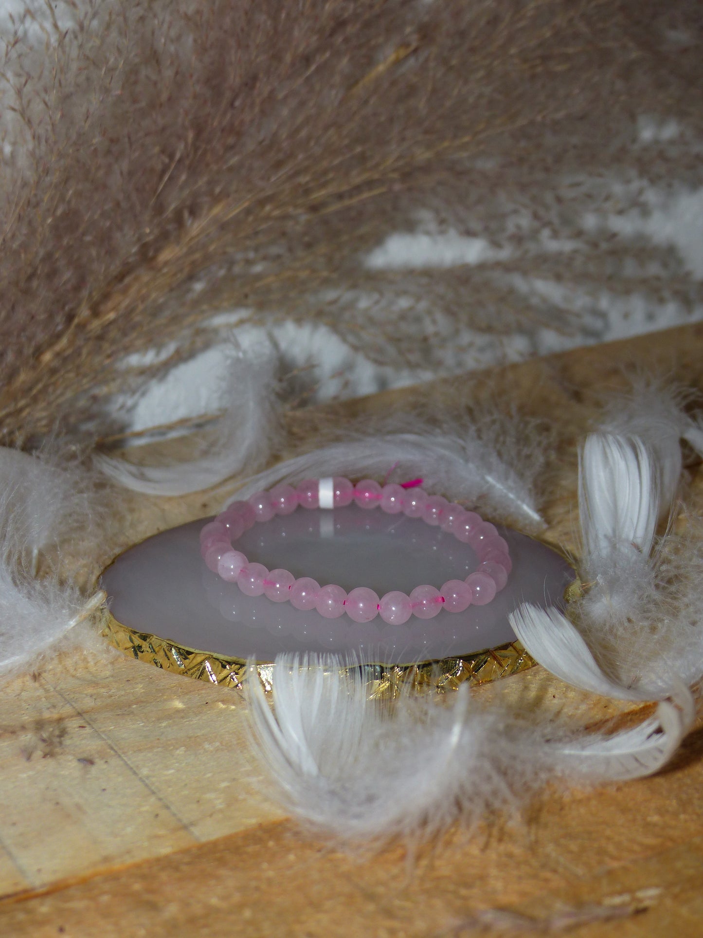 Bracelet Douceur – Quartz Rose